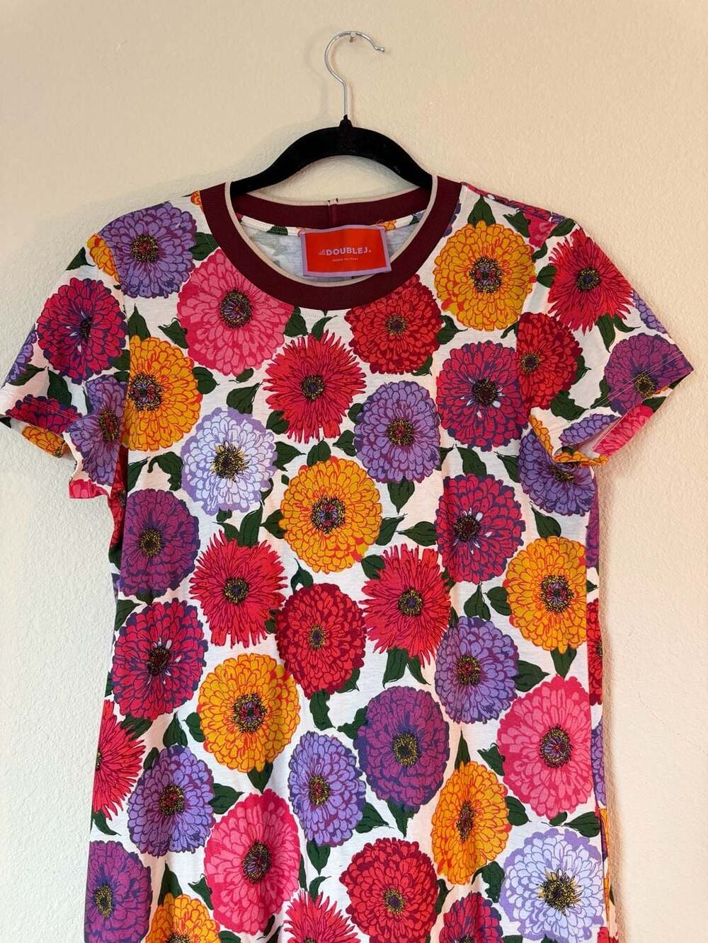 La DoubleJ Sporty Swing Dress in Zinnia Floral Print - Picture 6 of 7